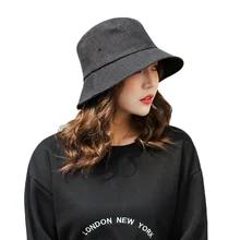 Женские Новые однотонные Панама для рыбака Мужские Женские шапки хип хоп хлопок Панама город Кепка Девушка Лето досуг пляж солнце шляпа