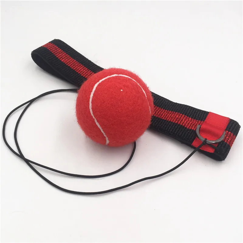 Смонтированный на голову боксерский Сжимаемый мячик Фитнес мяч тренировки реакции итальянский тренировочный мяч скорость мяч