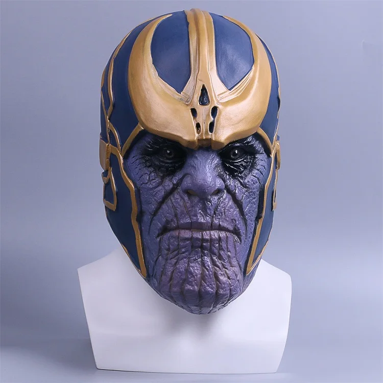 THANOS Latex Mask Avengers Infinity War Full head Latex Halloween Mask Cosplay