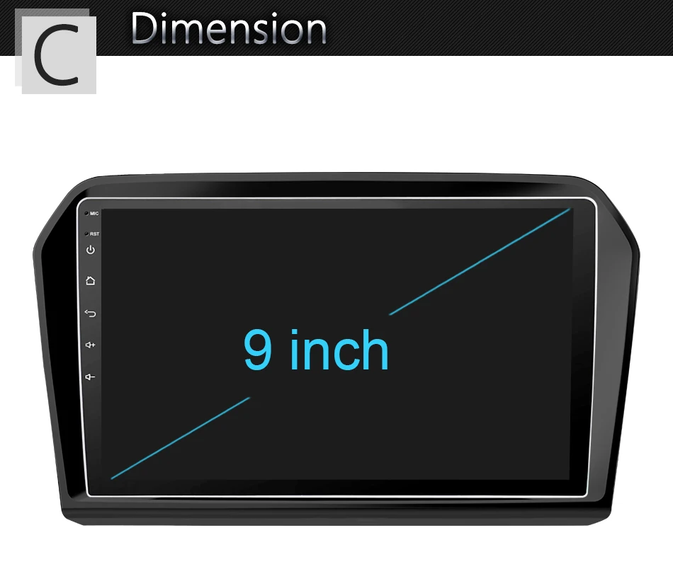 Top Eunavi Two Din Car Multimedia Player Android 8.1 Auto Radio For Volkswagen/VW JETTA Octa 8 cores WIFI 2 din stereo 26