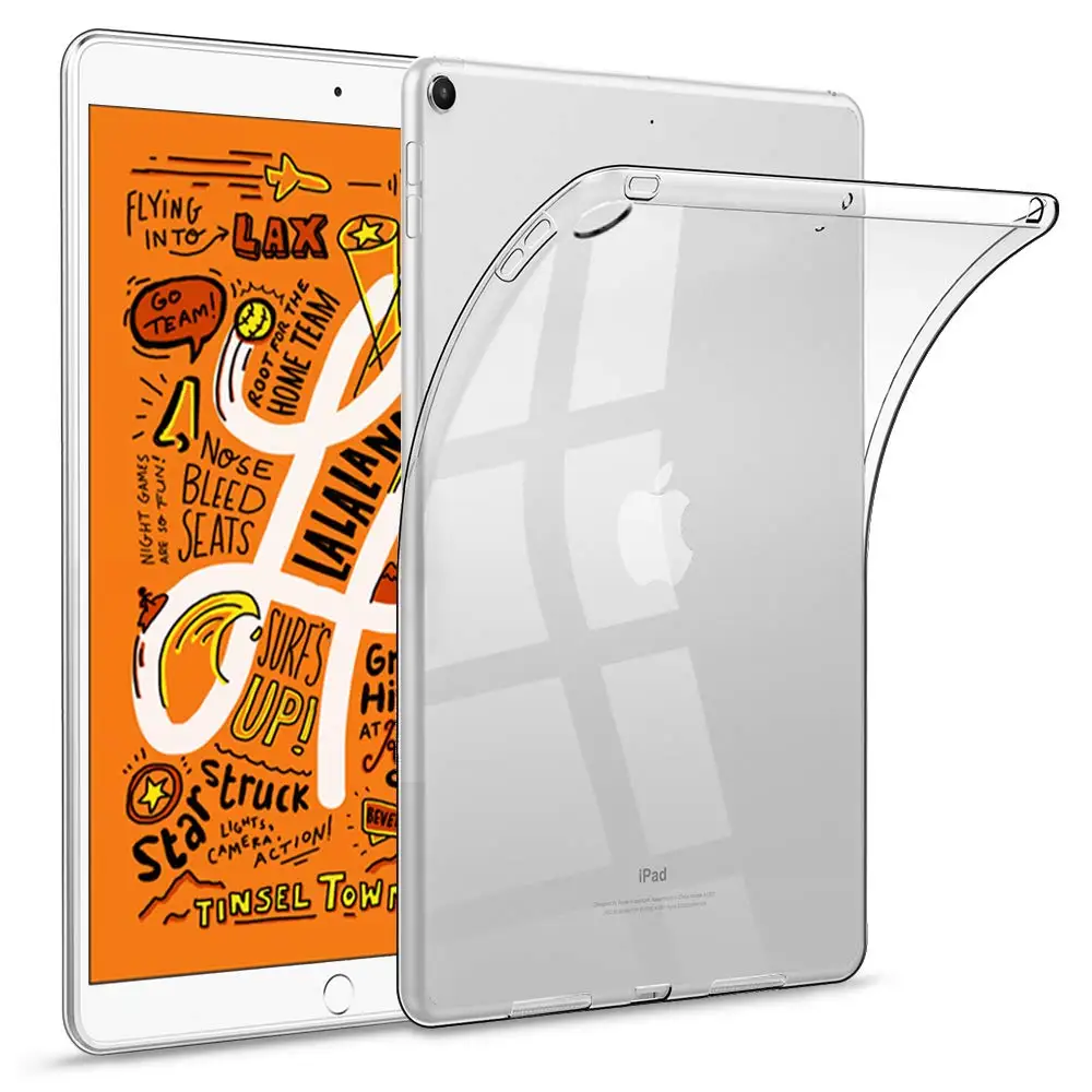 

Kemile Soft Clear Case for iPad Mini 5 2019, Slim Lightweight Silicon TPU Back Cover for 7.9" iPad Mini 2019 5th Generation Case