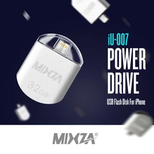 Brand New MIXZA High Speed 32GB 16GB USB Disk Dual Plug OTG USB Flash Drive Pen Drive 32GB U Disk for MacBook PC iPhone iPad