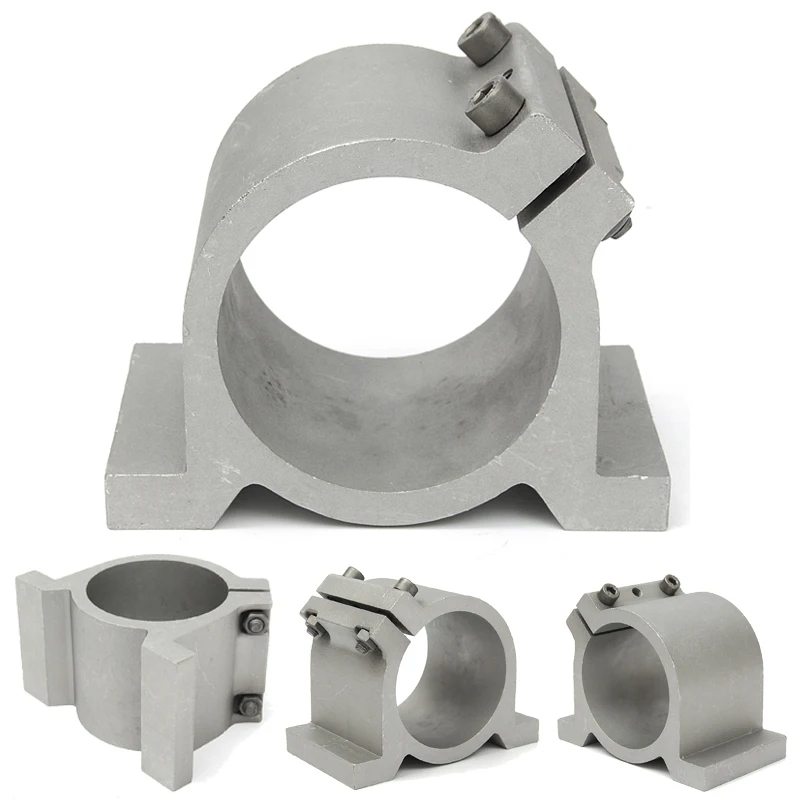 Best Price Sliver 80mm Diameter Spindle Motor Mount Bracket Clamp For