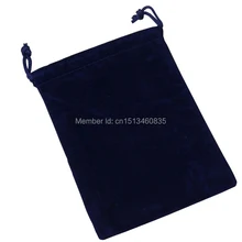 100 шт./лот маленький бархатный мешок ювелирных изделий бархатный мешочек подарочный бархат drawstring сумка логотип iPad мини-сумка