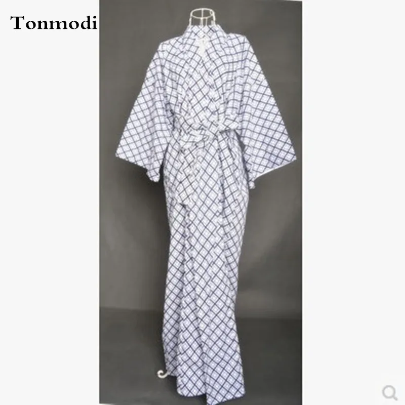 Yukata, японское кимоно, пижамы для мужчин и женщин, тканая хлопковая двойная марля, Хлопковая пижама, пара, длинное кимоно, Халат