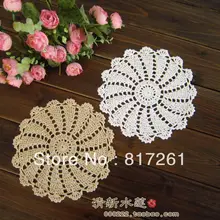 ZAKKA kitted подставка для кофейной чашки тарелка коврик Подставка-салфетка подушка в цветочек 20 Рис 20 см круглый красивый дизайн стол коврик для дома