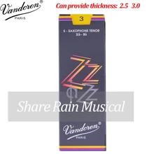 Франция Вандорен Джаз Bb тенор саксофон Рид 2,5/3,0/тенор саксофон костюм джазовый стиль использования