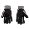 2022 Winter Men's Warm Gloves Genuine Suede Pig Leather Gloves Mittens Male Thick Bike Motorcycle Gloves Men Knitted Guantes ► Photo 3/6