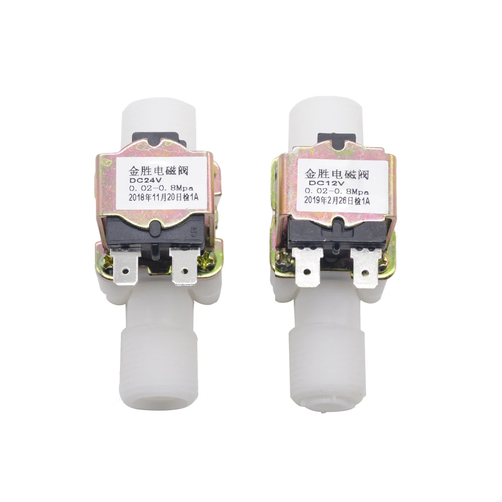 

Normally Close Style 1/2"Plastic Solenoid Valve 12/24/220V Water Pneumatic Pressure Controller Switch