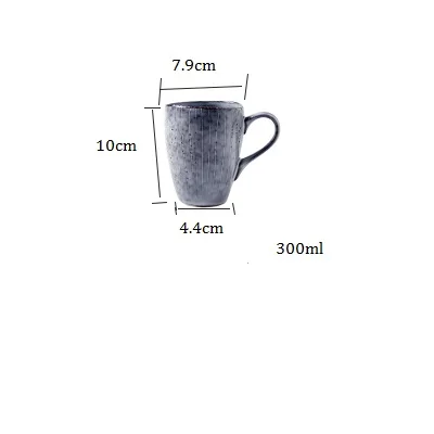 NIMITIME японский стиль керамическая чайная чашка суп Пара Кружка домашняя чашка Творческий офис - Цвет: Mug
