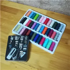 8 39 Color Thread and Presser Foot SET for Electric Sewing Machine _副本