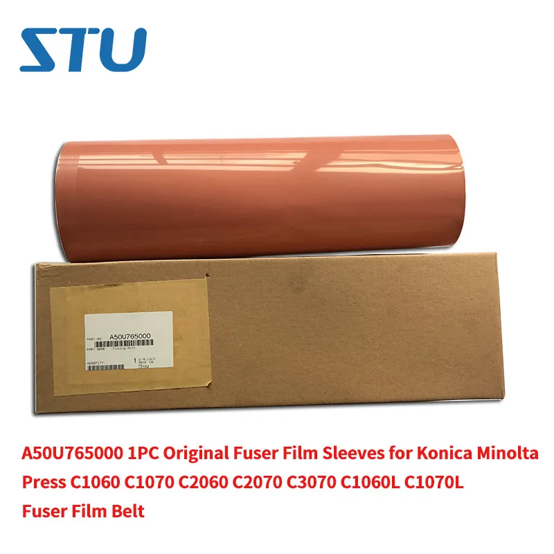 

A50U765000 1PC Original Fuser Film Sleeves for Konica Minolta Press C1060 C1070 C2060 C2070 C3070 C1060L C1070L Fuser Film Belt