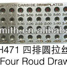 Четыре roud drawplate, Ювелирный инструмент, Супер Круглый drawplate