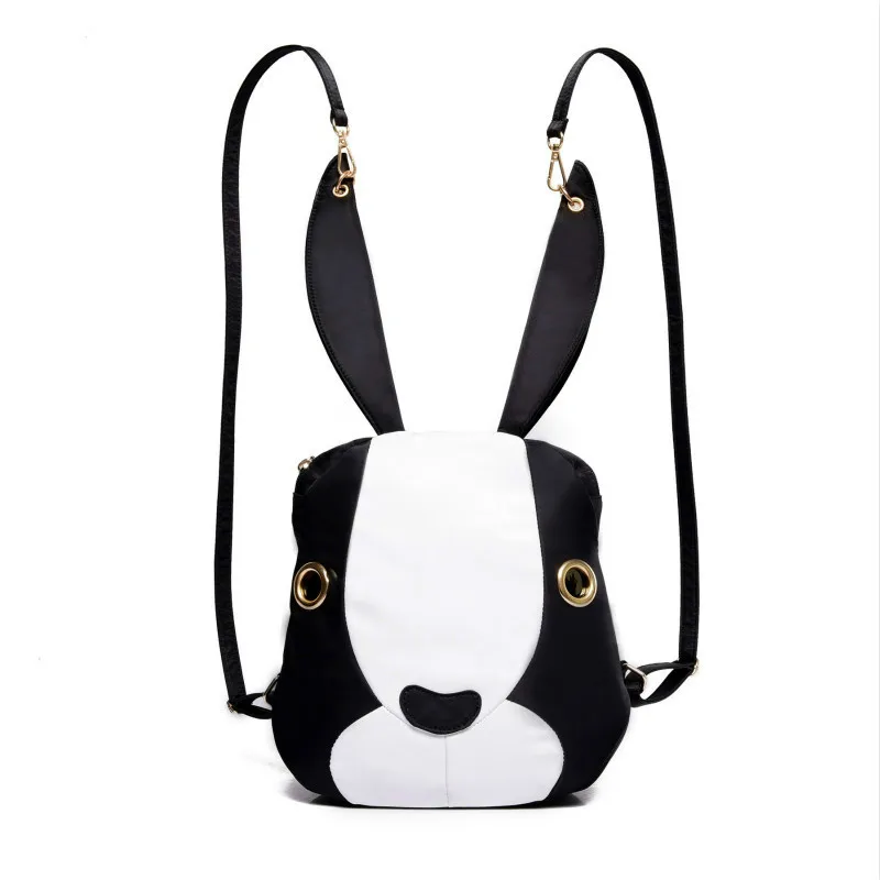 

2018 New Cute Animal Design Women Backpack Kids School Bags for Teenage Girls Boys Cartoon Rabbit Shaped Children Red Backpacks