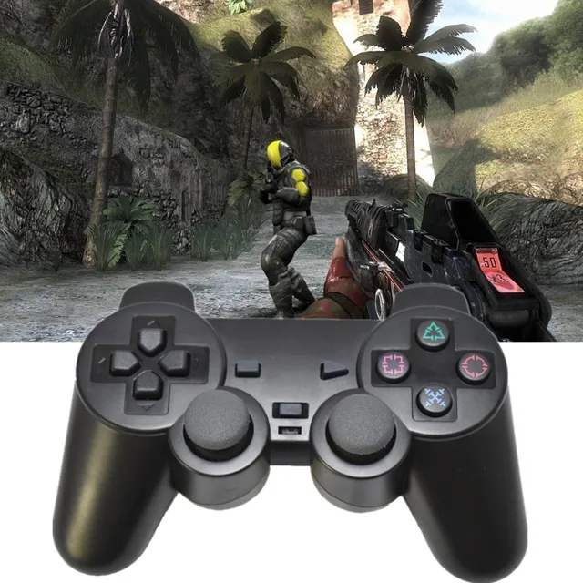 2 4g wireless game controller for ps3 console gamepad joystick