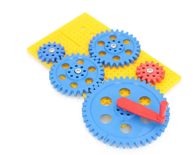 Gear Set Toys, Gear Splicing, Building Blocks, Plastic Assembly Toys, Children's Puzzle Assembling Model Toys 1