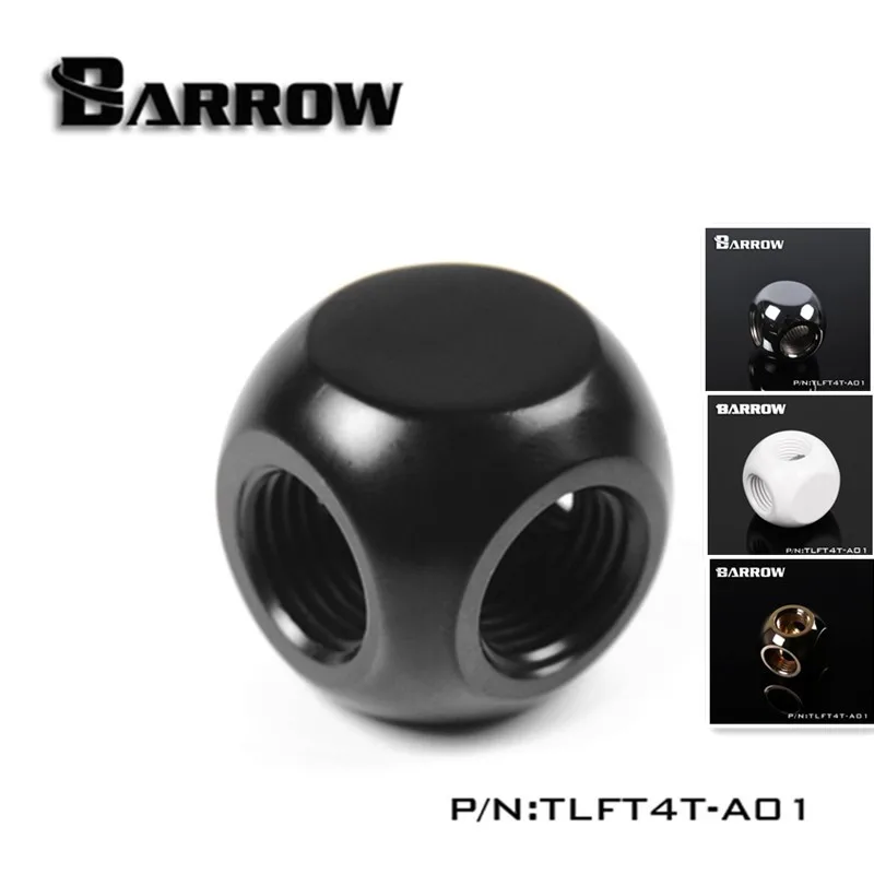 Barrow G1 / 4 &quotX4 черный белый серебристый ходовой кубический адаптер для сиденья с