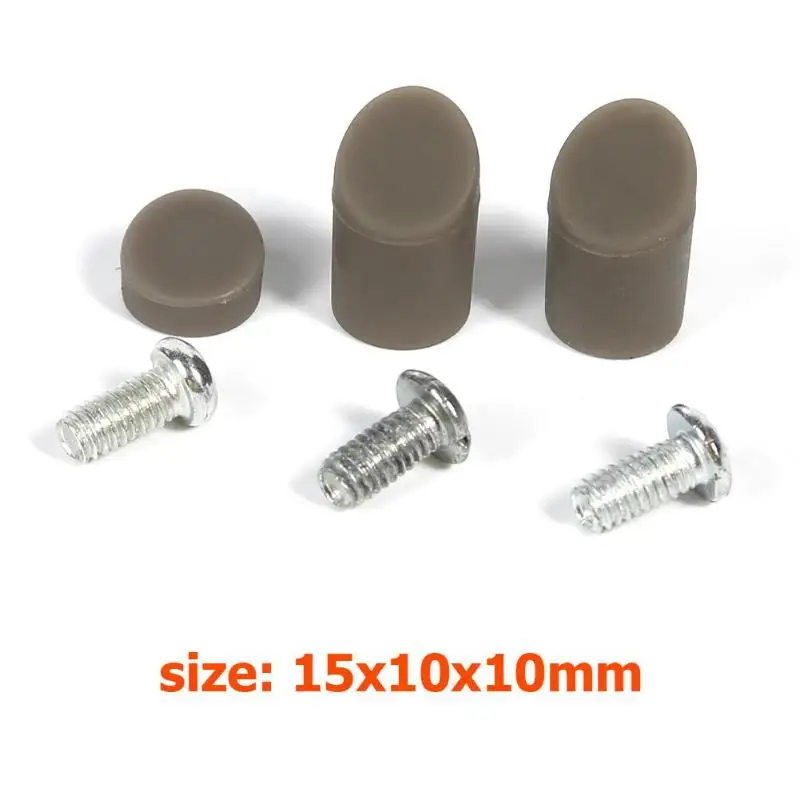 3 Pcs Scooter Rear Back Fender Mudguard Screws Rubber Cap Electric Screw Plug Cover For XIAOMI MIJIA M365 Electric Scooter