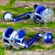 PRO BEROS отсадная катушка алюминиевая с ЧПУ обработанная Рыболовная катушка(влево/Righ) джиг катушка Макс Драг Морская Лодка 14 кг и 16 кг и 19 кг и 21 кг троллинг катушка