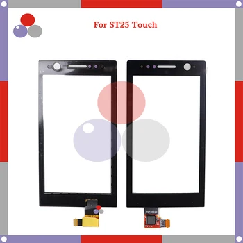 

10pcs/lot High Quality For Sony Xperia ST25i ST25 ST25a Touch Screen Panel Sensor Digitizer Outer Glass Lens