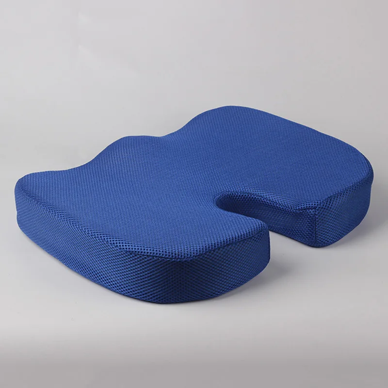 1 шт u-образная силиконовая гелевая подушечка с эффектом памяти, подушка с копчиком, защита от медленного отскока, летняя классная подушка для сидения коврик, пустая подушка