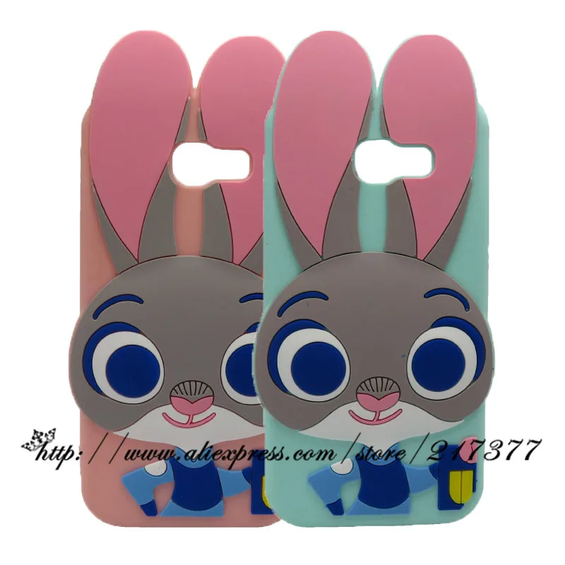 

For SAMSUNG Galaxy A5 2017 A7 2017 A3 2017 Case Cartoon Bunny Soft Silicone Phone Protective Cover Case For Samsung A72017