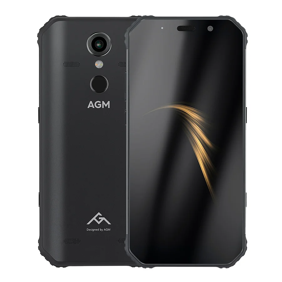 AGM A9 IP68 водонепроницаемый ударопрочный Восьмиядерный Snapdragon 5,9" FHD+ 16 МП 4 Гб+ 32 ГБ Android 8,1 отпечаток пальца NFC Смартфон