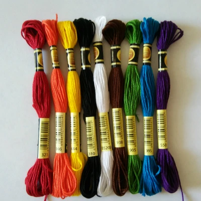 

Choose your color 10 pieces cross stitch threads / cross stitch embroidery thread / Custom threads colors 10