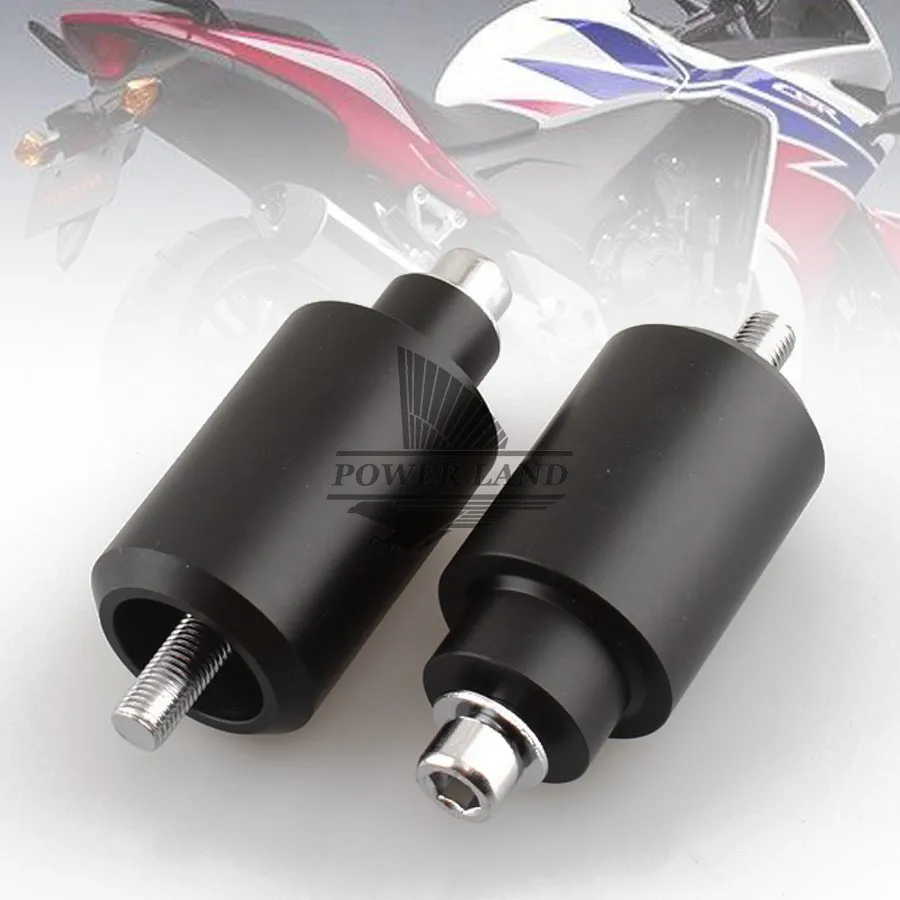 1pair Motorcycle Parts No Cut Delrin Frame Slider Crash Frame Protector