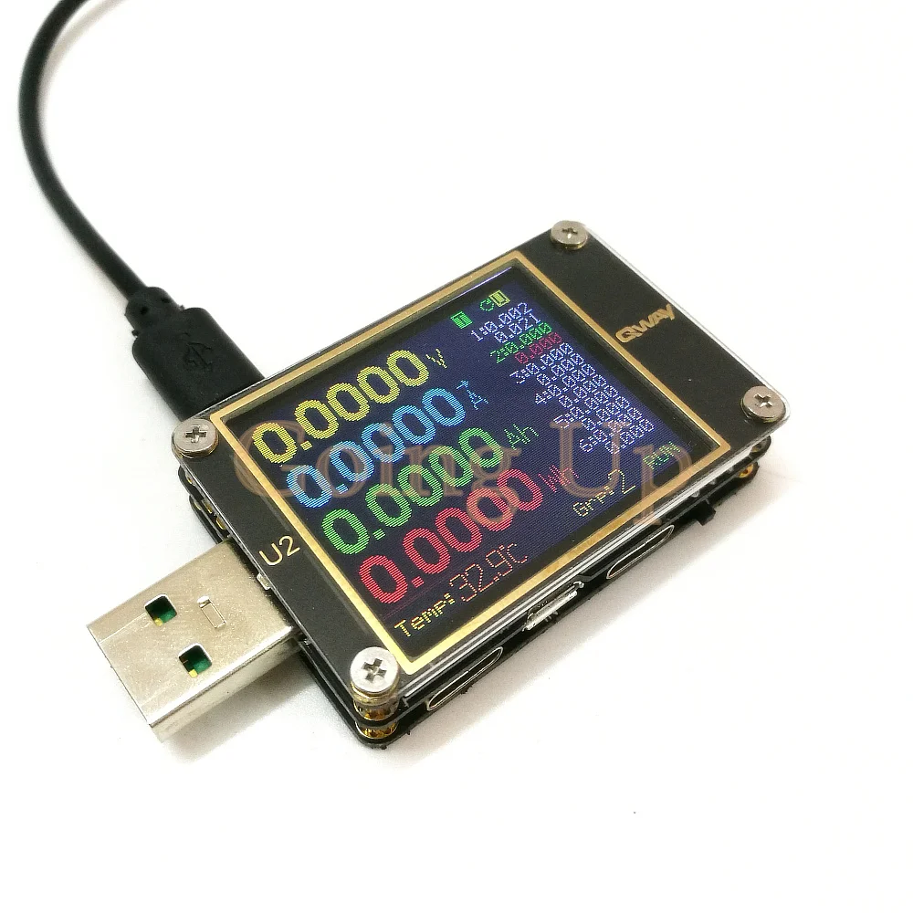 USB тестер QC4 + PD3.0 устройство для измерения тока и напряжения 2 PPS протокол быстрой