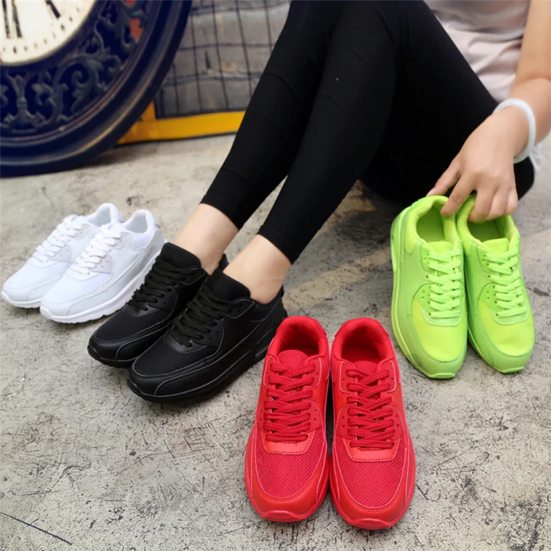 

2018 Fashion Korean Sneakers Women Shoes Spring Tenis Feminino Casual Shoes Outdoor Walking Shoes Woman Red Lace Up Ladies Shoes