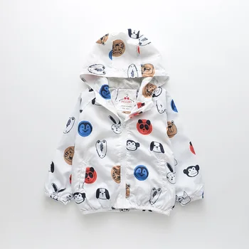 

girls jackets 2019 fall boy cartoon coats fashion high-grade Children clothes kids jackets sweet girls clothing