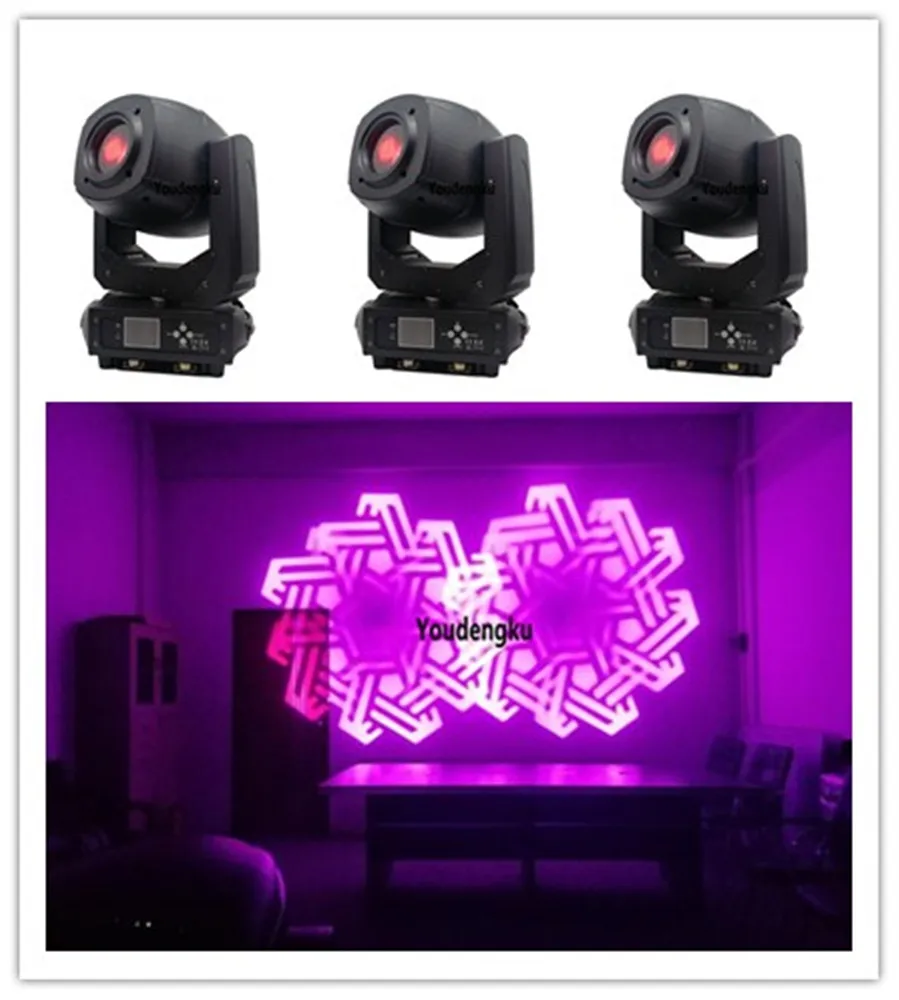 2 Pezzi Doppio 6 8 Prisma 3 In1 Led Testa Mobile Zoom Spot Beam Dmx Stage Light Lyre Spot Beam 7R 230W Led Testa Mobile
