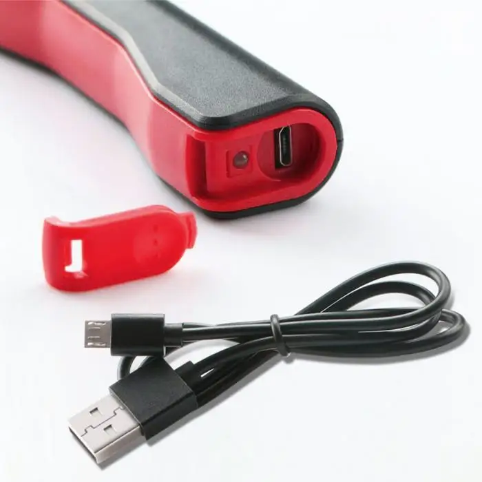 Портативный светодиодный Рабочая лампа Карманный USB перезаряжаемая инспекционная лампа фонарик с магнитным зажимом LAD-sale
