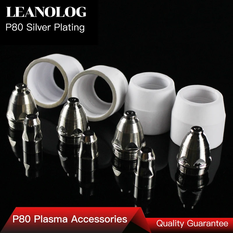 30pcs CUT80 LG80 80A Inverter Plasma Cutter P80 Cutting Gun Consumables or Accessories Silver Buttom Shield Cup Electrode Tips 30pcs CUT80 LG80 80A Inverter Plasma Cutter P80 Cutting Gun Consumables or Accessories Silver Buttom Shield Cup Electrode Tips