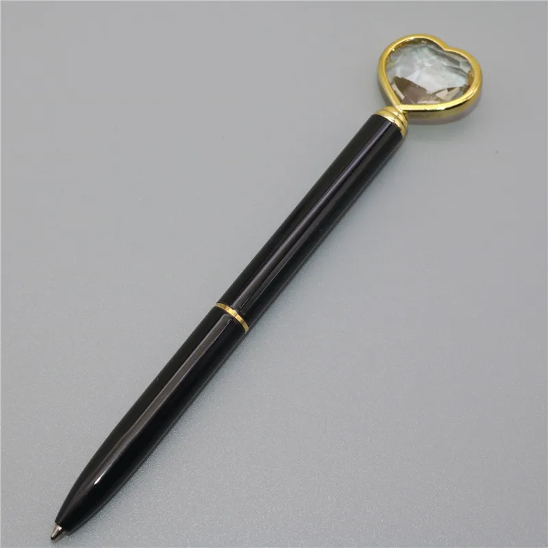 100 шт. Kawaii модная Алмазная шариковая ручка большой выбор цвета перо толщина 1,0 мм офисные студенческие канцелярские товары