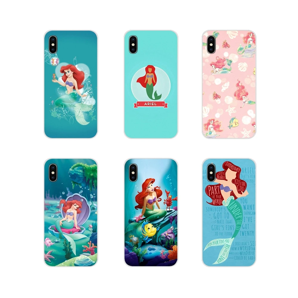 

Accessories Phone Case Covers Ariel little mermaid For Huawei Nova 2 3 2i 3i Y6 Y7 Y9 Prime Pro GR3 GR5 2017 2018 2019 Y5II Y6II