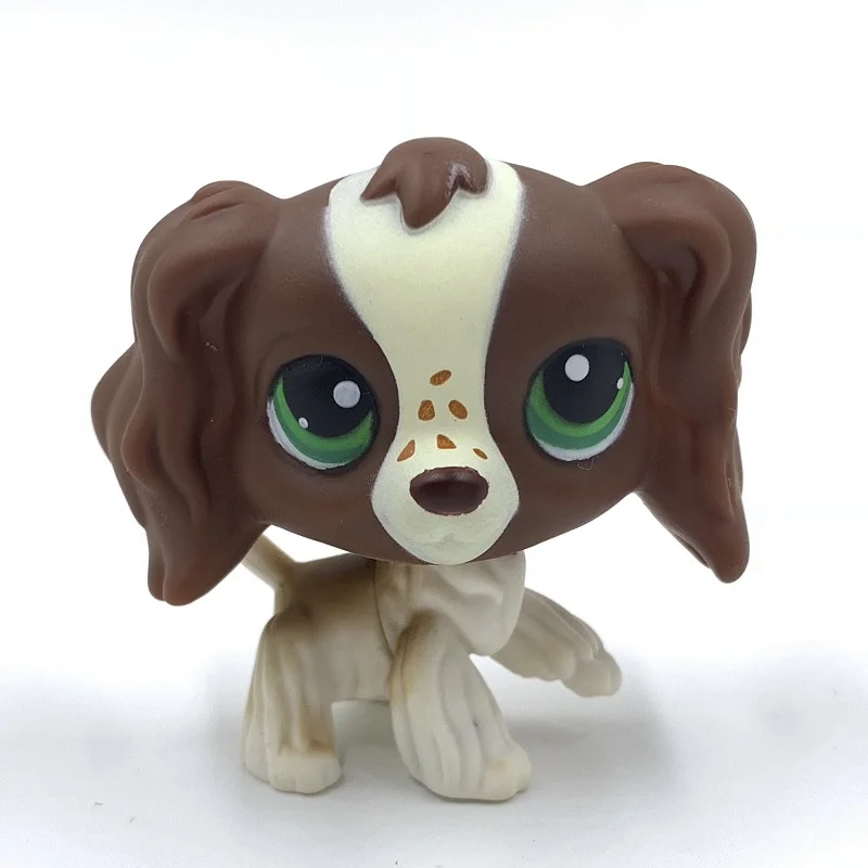

rare pet dog cocker spaniel #156 brown eyes old original collection figure girls Xmas gifts