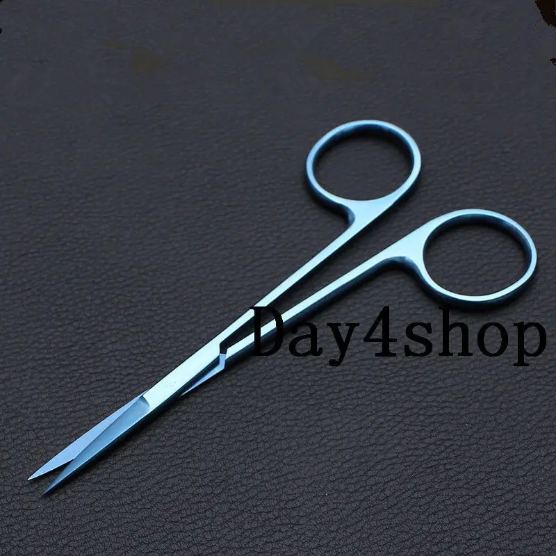 

BEST 1pc Titanium Iris Scissors Straight 20mm tip ophthalmic eye surgical instrument