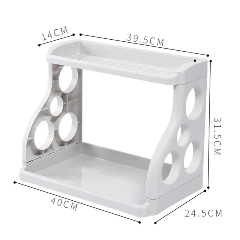 Spice Rack Organizer Spice Jars Bottle Kitchen Shelves Makeup Rack Stand Holder Kitchen Organizer Storage