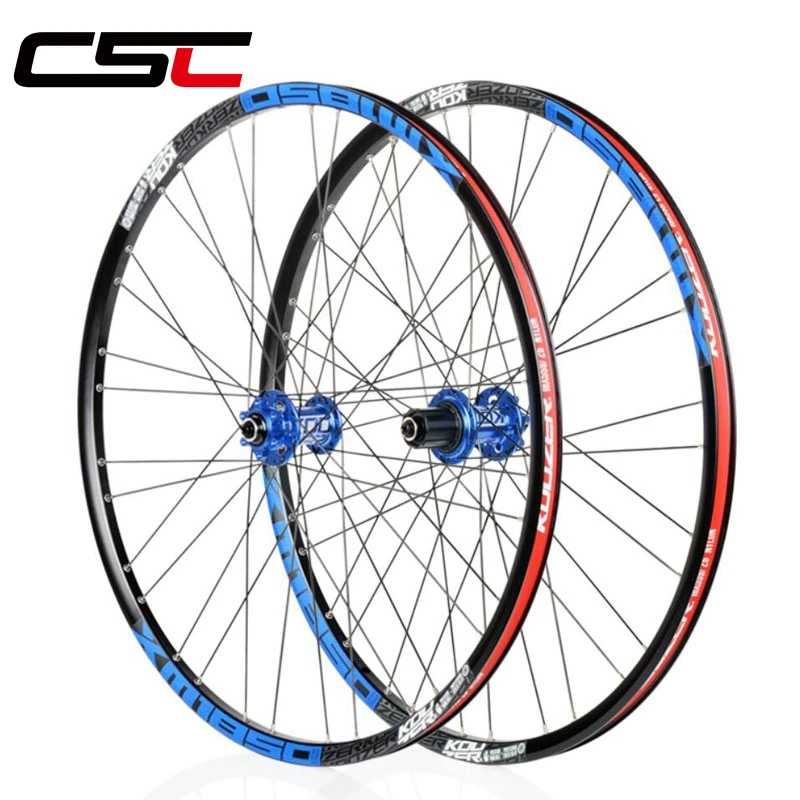 Best 650B Koozer XM1850 27.5inch 27.5" mountain bike wheels MTB bicycle wheel 32H  QR and thru axle compatible wheelset 4