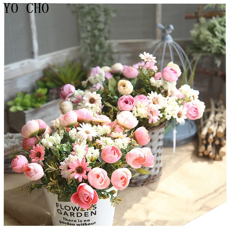 Rose star buds simulation flowers 5
