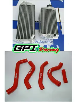 

RH&LH NEW Aluminum Radiator &HOSE FOR SUZUKI RMZ450 RMZ 450 2007 07