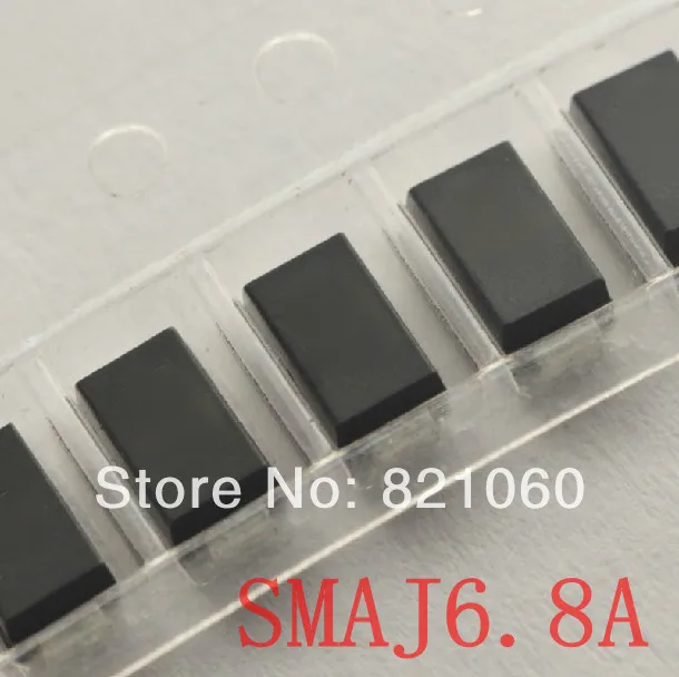 SMAJ6.8A P4SMA6.8A SMA двунаправленный TVS переходных частот диода(10 шт./лот