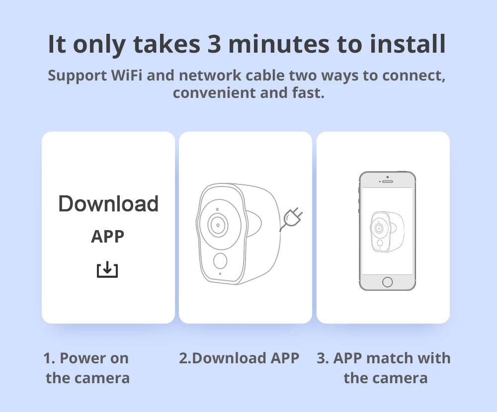 INQMEGA Беспроводная ip-камера с питанием от аккумулятора 1080 P, уличная Wifi камера, камера для внутреннего видеонаблюдения, перезаряжаемая/ИК/Запись/аудио/сигнализация