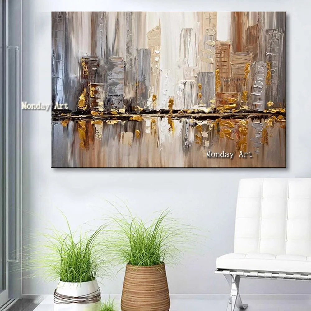 handmade-oil-painting-on-canvas-modern-100-Best-Art-Abstract-oil-painting-original-directly-from-artis (9)