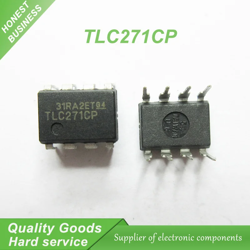 10PCS free shipping TLC271CP TLC271 DIP 8 instrumentation amplifier IC