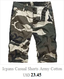 Icpans calças táticas dos homens do exército