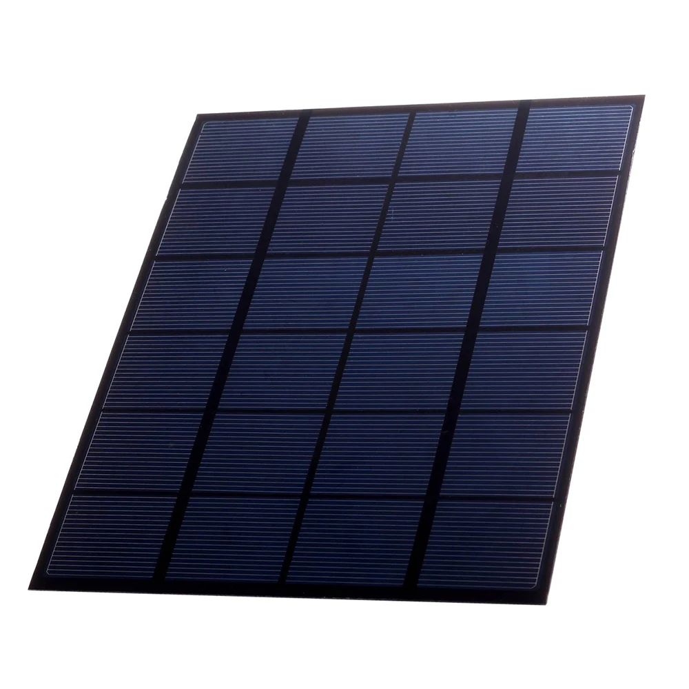 SUNWALK PET 5 Вт 6 в модуль солнечной панели 830 мАч поликристаллическая солнечная батарея своими руками ячейка для образования и тестирования 210*165 мм
