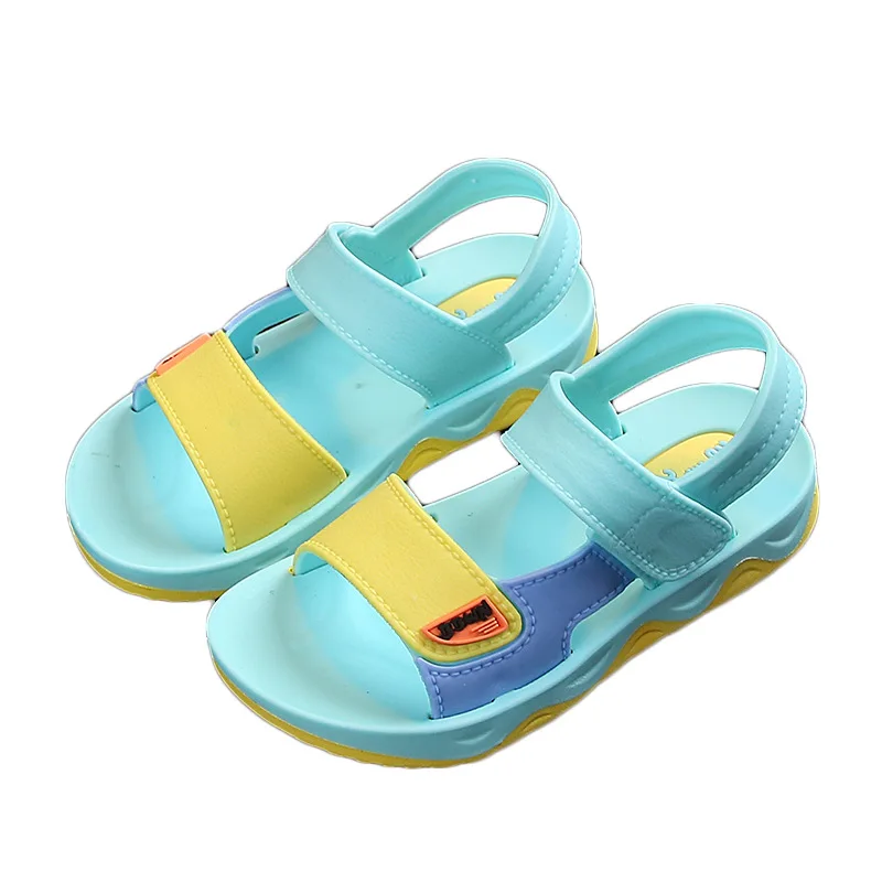 

2019 Girl Shoes Summer Fashion Children Sandals Girls Princess Shoes Kids Flat Sandals Hook Loop Baby Girl Shoes